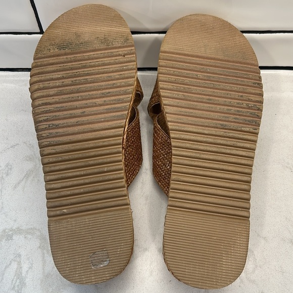 Beach By Matisse Hali Platform Sandal Boho Raffia Woven Women’s Size 7 - Picture 9 of 16